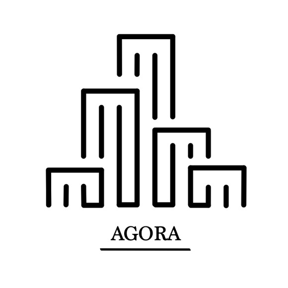 Logo for linjeforeningen Agora